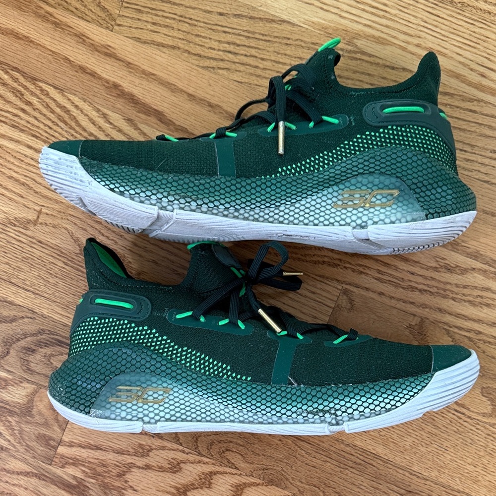 Under Armour Green Athletic Shoes